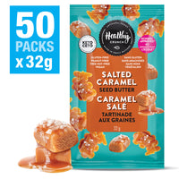 Healthy Crunch - Beurre de graines de caramel salé, 50 unités x 32 grammes-Sans arachides