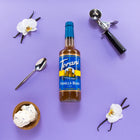 Torani - Sirop haricot à la vanille sans sucre -750 mL - paquet de 4-Les sirops sans sucre sont fabriqués avec du sucralose et des arômes naturels
