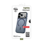 TUFF8 - Étui GlideGuard Mag Bleu iPhone 17 Pro-Bords surélevés : offrent une protection supplémentaire à la fois pour l'écran et l'appareil photo, protégeant les zones clés des impacts