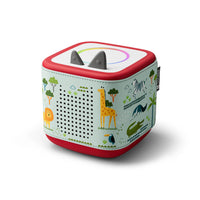 tonies - Housse À Toniebox 2 tonies : Jungle-Hausse s’adaptant parfaitement à la Toniebox 2 - Conçue comme une seconde peau, elle est facile à enfiler et s’ajuste parfaitement pour rester bien en place.
