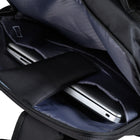 CHAMPS - Sac à dos de transport de la collection Onyx - Noir-Port de charge USB-C et câble pour la charge en déplacement