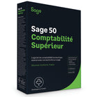 Sage 50 2026 Comptabilité Supérieur Canada CSRT - 2 utilisateurs - Abonnement d'un an-Comptabilité départementale