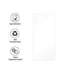 Blu Element - Protecteur d’écran GreenGlass pour Samsung Galaxy S25/S24-Compatible avec la reconnaissance d’empreintes digitales
