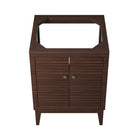 Modway - Ledger 24" Armoire de toilette de salle de bain (lavabo non inclus) - Noyer-9