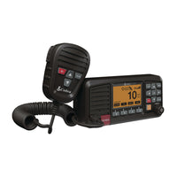 Cobra - Radio VHF à montage fixe Bluebound 1350 - Noire-Puissance maximale de 25 watts avec analyseur de TOS d'antenne pour l'optimisation de la portée
