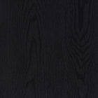 Hudson&Canal - Table d'appoint carrée Langston 22 po de largeur - Grain noir-Dimensions du produit : 22" L x 22" l x 22" H