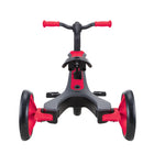 Globber - Tricycle Explorer – Rouge-Le EXPLORER TRIKE 4-en-1 se transforme facilement en 4 modes : tricycle bébé (10-36M), tricycle assisté (18-36M), tricycle d’apprentissage (24-36M) et draisienne (2-5Y)