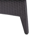 Modway - Splendor Rectangle de 43,5" Terrasse extérieure Table de foyer - Espresso-6