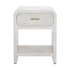 Zuo - Yume Table d’appoint - Chêne blanc-Placage de bois raffiné avec fini naturel chaleureux