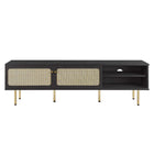 Modway - Cambria 70 po Meuble TV, Noir-Assemblée requise