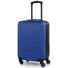 Reebok - Valise de cabine à coque rigide 21.50po Time Out - Bleu-Roulettes pivotantes à 360° pour un déplacement fluide, silencieux et sans effort