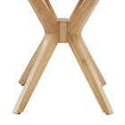 Modway - Crossroads Rond 24 po Bois Table d’appoint - Chêne-8
