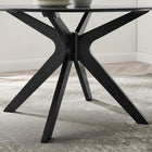 Modway - Traverse 47 po Table à manger, Noir-Base en caoutchouc