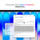Apple - Portatif MacBook Neo 13 po avec Touch ID - A18 Pro - SSD 512 Go - Mémoire 8 Go - Indigo - Français-Macos fait tourner les apps - Sous macOS, toutes vos apps s’exécutent en un flash – y compris des apps intégrées comme FaceTime et Messages