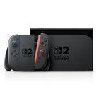 Nintendo - Switch 2 avec Mario Kart World Bundle, Noir-Écran tactile LCD de 7,9 po plus large et encore plus éclatant avec la compatibilité HDR et allant jusqu’à 120 images par seconde