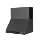 KUCHT KRH363A-C 36 po Hotte murale - 900 CFM - Gemstone-Écran LCD avec commande tactile vous permettant de choisir la vitesse appropriée