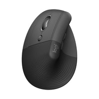 Logitech - Lift Left Souris Ergonomique Verticale - Graphite-Prenez de la hauteur : Lorsque la vie de bureau vous déprime, relevez la tête avec la souris ergonomique verticale Logitech Lift, qui convient idéalement aux gauchers aux petites et moyennes mains