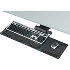 Fellowes - Tiroir à clavier compact de la série Professionnel - Noir-Une seule poignée permet d’ajuster l’inclinaison jusqu’à 10 degré pour obtenir un confort optimal