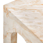 Modway - Valen Carré intérieur - Terrasse extérieure Béton voûté Table d’appoint - Honey Onyx-9
