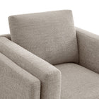 Modway - Roscoe Tissu Fauteuil - Étain-9