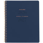 AT-A-GLANCE - Agenda scolaire hebdomadaire/mensuel Signature 2026-2027 - 11 po H x 8 3/8 po l - bleu marine - bilingue-13 mois : juillet 2026 à juillet 2027