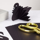 Astrodesigns - Papier cartonné Astrodesigns - 12 x 12 po - Noir - Paquet de 25-Idéal pour le bricolage, les projets scolaires, le scrapbooking, les invitations et plus encore