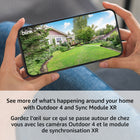 Amazon - Blink Outdoor 4 2 caméras + module de synchronisation-Installez-le en quelques minutes et obtenez jusqu'à deux ans d'autonomie grâce aux piles au lithium AA incluses