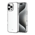 AXS - ULTRA CLEAR étui testé contre les chutes pour Apple iPhone 16 Pro Max - Transparent-Protection anti-UV pour afficher clairement le design original de votre cellulaire