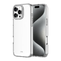 AXS - ULTRA CLEAR étui testé contre les chutes pour Apple iPhone 16 Pro Max - Transparent-Protection anti-UV pour afficher clairement le design original de votre cellulaire