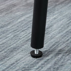 HOMCOM - Tabourets de bar modernes hauteur comptoir - café - paquet de 2-Pieds en acier stables et solides 
