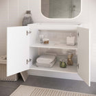 Modway - Bryn Fixation murale de 30" Vanité de salle de bain (lavabo non inclus) - Blanc-Construction murale