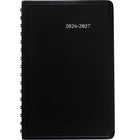 Staples - Agenda scolaire hebdomadaire/mensuel 2026-2027 - 8 1/2 po H x 5 1/2 po l - Bleu - bilingue-14 mois : juillet 2026 - août 2027