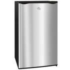 HOMCOM - Mini réfrigérateur avec congélateur et porte réversible pour chambre - argenté-Combine un réfrigérateur et un congélateur avec une capacité de 3,2 pi³ pour divers besoins de stockage alimentaire 