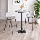 Zuo - Spot Table de bar - Gris/Noir-Matériau: Acier