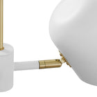 Modway - Briana 3-Lumière Lumière suspendue - Blanc-8