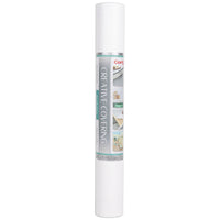 Kittrich Corporation - Con-Tact Revêtement adhésif créatif de marque, blanc, 18 po x 50 ft-Revêtement auto-adhésif polyvalent : Notre support auto-adhésif collera à n'importe quelle surface lisse ! Cela rend le Creative Covering idéal pour couvrir les étagères, les armoires, les armoires, les murs de doublure, les tiroirs et pour tout projet artistique ! Des projets de bricolage à la protection des meubles et des projets scolaires de votre enfant aux rénovations de pièces entières Les doublures d'étagère Co