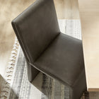 Modway - Emory Cuir végane Fauteuil d’appoint de salle à manger - Champignon-Épingles de pied non marquées