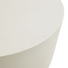 Modway - Brion Rond intérieur - Terrasse extérieure Béton Table basse - Blanc-8