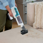 Shark - Aspirateur balai sans fil Clean and Empty avec filtre HEPA et système de vidage automatique de 1,3 L - Blanc-JUSQU'À 40 MINUTES D'AUTONOMIE : Nettoyez en profondeur toute votre maison grâce à une autonomie allant jusqu'à 40 minutes