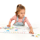 Banana Panda - Jouons aux dominos colorés, à partir de 2 ans-Valeur ludique maximale avec de nombreuses façons créatives de jouer - jouez aux dominos illustrés et classiques, utilisez les tuiles pour des jeux d'association ou les parents peuvent utiliser les tuiles comme cartes flash