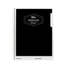 Hilroy - Core+ Cahier - 10,5 x 8 po - 80 pages - couleurs variées-Reliure à spirale simple blanche 