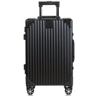 CHAMPS - Ensemble de bagages extensibles à parois rigides Collection Fresh II - Noir-Matériau en aluminium durable