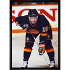 Pavel Bure 20x29 Canucks Face-Off-V - Toile encadree - 22" x 31"-Impression sur toile de qualité supérieure avec bordures enveloppées
