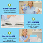 Happy Hour - Feuilles de lessive hypoallergéniques - Parfum frais - 60 feuilles-Éco responsable: feuilles de lessive biodégradables et emballage pensé pour une solution de lavage plus durable
