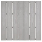 Modway - Maine Terrasse extérieure Bar Table, Blanc gris clair-Cadre en aluminium revêtu de poudre