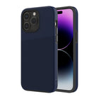 AXS - PROTech Plus étui mince anti-choc avec double couche pour Apple iPhone 15 Pro Max - Bleu Astral-Résistant aux chutes jusqu’a 10 pieds