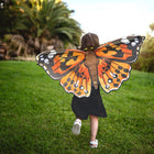 Insect Lore - Ailes de papillon pour déguisement de dame peinte-100 % polyester