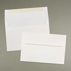 JAM Paper Enveloppes invitation de format A8 5,5 x 8,125 po, blanc, 100/paquet-Fermeture gommée