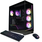 CyberPowerPC - Ordinateur de bureau de jeu - Intel Core Ultra 225F - NVIDIA GeForce RTX 5060 Ti 8 Go - 16 Go DDR5 - Disque SSD PCIe 4,0 de 2 To - Noir-Intel Core Ultra 5 225F 3,3GHz (Max 4,9GHz)