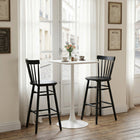 Zuo - Valleta Table de bar - Blanc-Dimensions: 23,8 po L x 23,8 po L x 41,7 po H